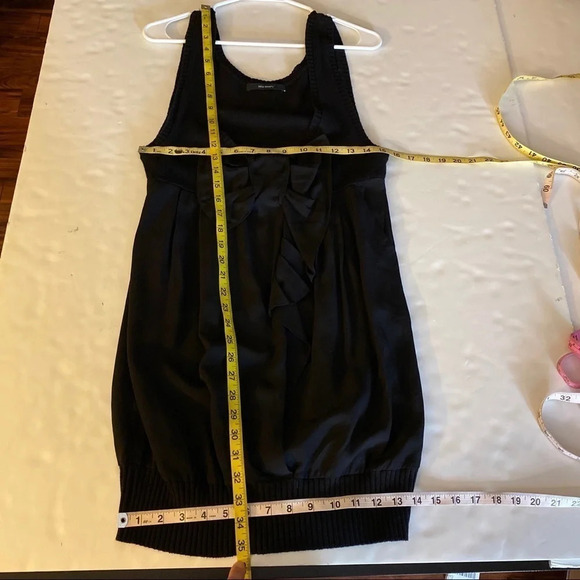 Sita Murt/ Bow Dress Womens Small Black Sleeveless Deep V Neck Sita Murt - Picture 3 of 10